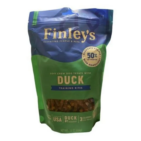 16oz Nutrisource Finley's Duck Trainer Bites - Health/First Aid